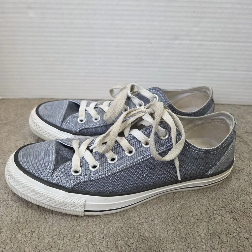 Converse Chuck Taylor All Star Ox Low Womens Size 7 Blue Athletic Shoes Sneakers